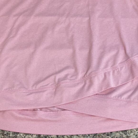Rockets of Awesome Long Sleeve Pink Top with Cross over bottom band. Size 10. - Picture 3 of 6